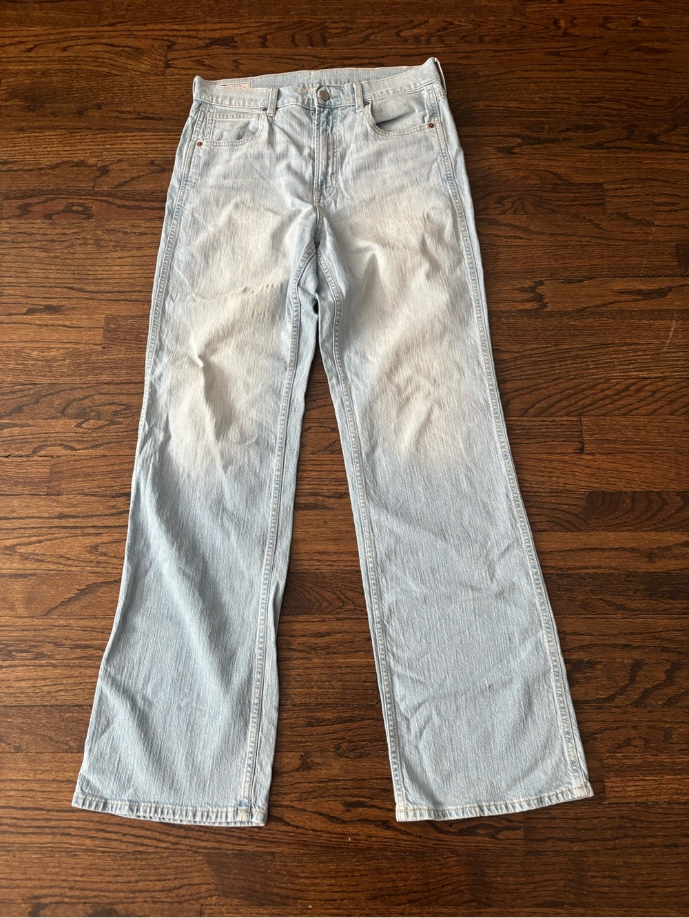 Gap Lightwash Highrise Vintage Flare Jeans Size 14 TALL